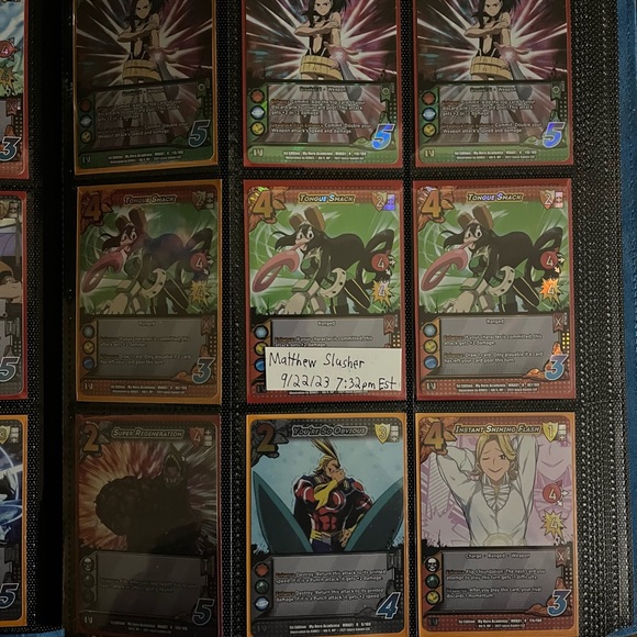 My hero academia 1st edition cards - Picture 6 of 14